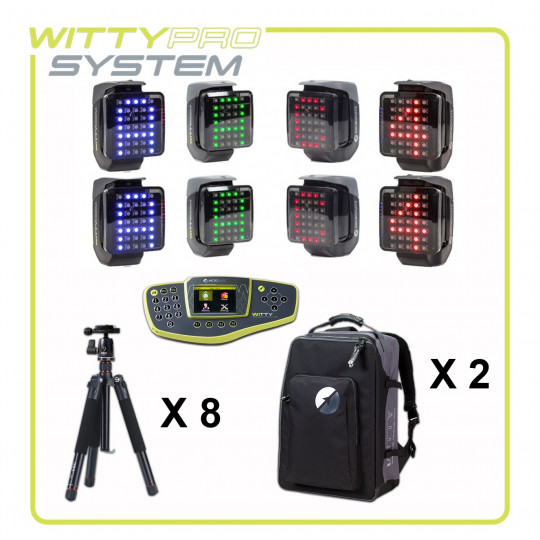 Kit 8 WittySem Pro avec chrono | Mtraining