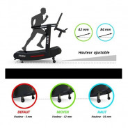 Tapis Xebex non motorisé avec résistance magnétique