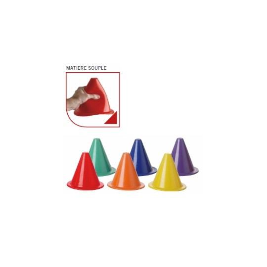 Cone souple 18 cm (unite) | Mtraining