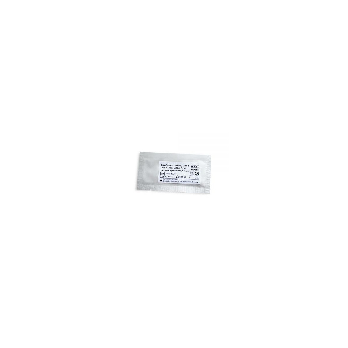 Chip sensor lactate