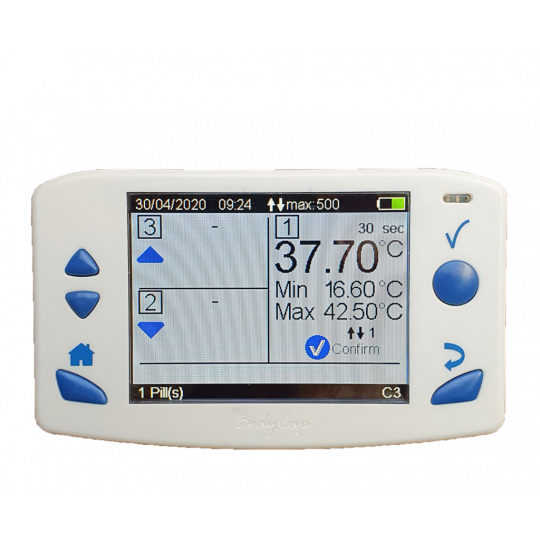 eViewer Performance BodyCap — moniteur eCelsius | Mtraining