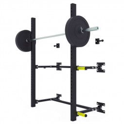 Rack de musculation mural pliable