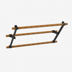 Barre de traction - Espalier bois-métal