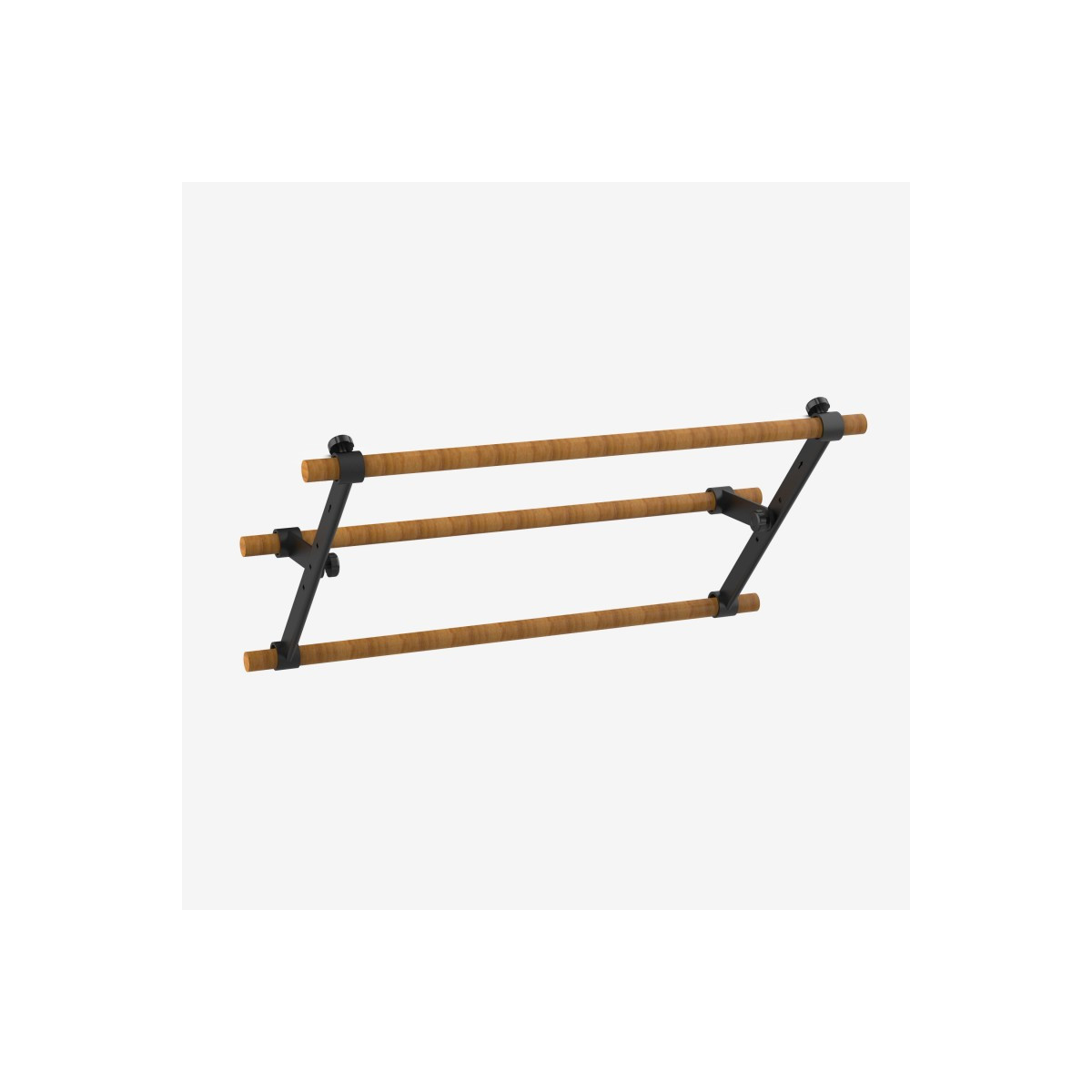Barre de traction - Espalier bois-métal