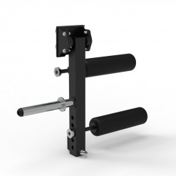 Leg curl/extension pour rack de musculation