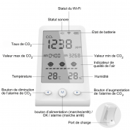 Moniteur CO2 température humidité - hypoxie | Mtraining