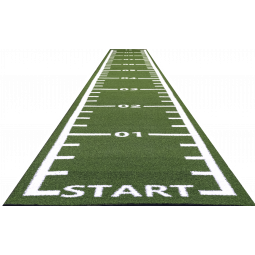 Piste gazon synthétique