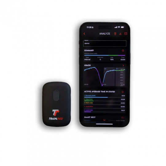 Pack 4 capteurs PLUS Train.Red  + App