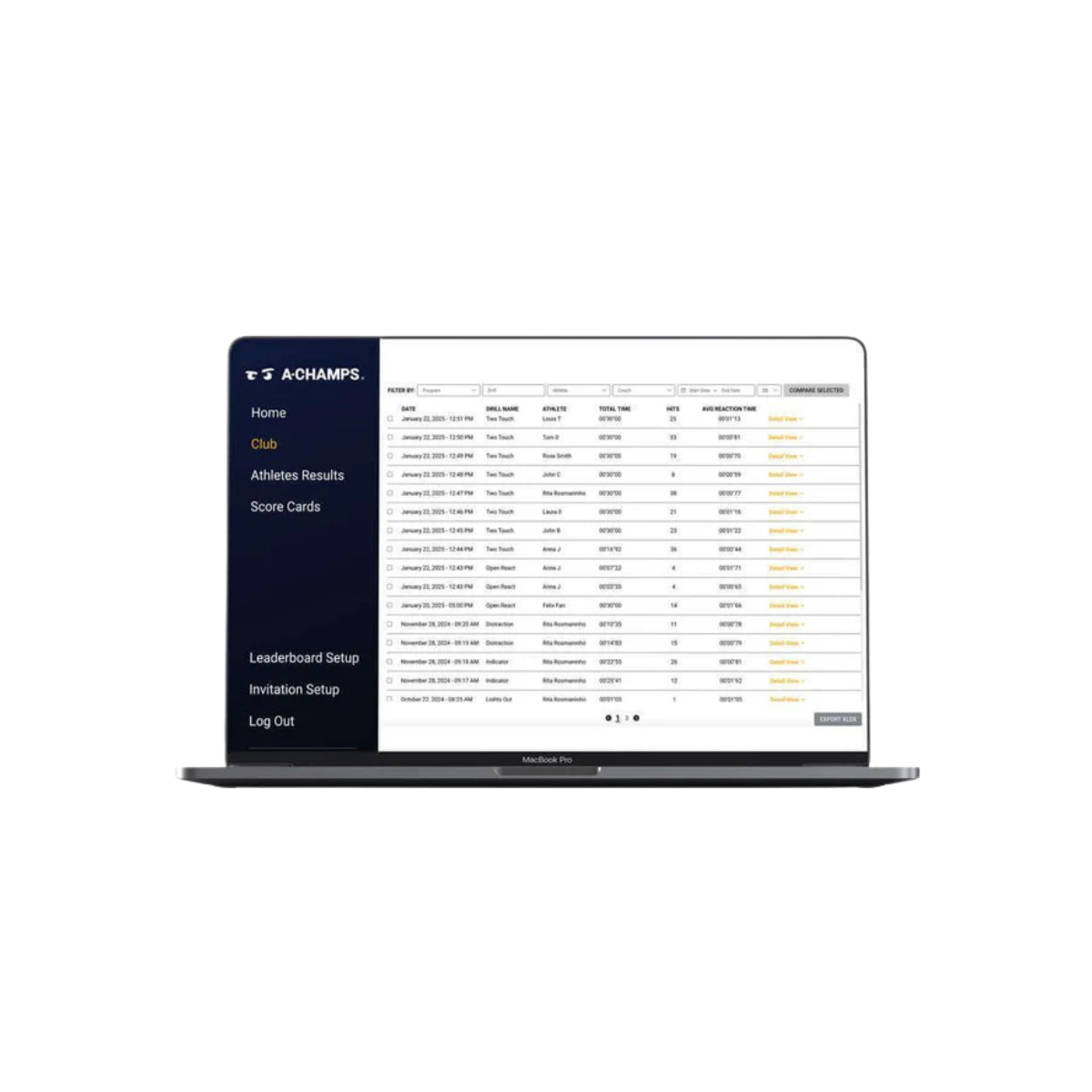 Licence A-Champs Club