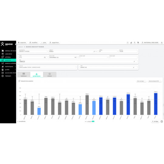gpexe UNO smart - Analyse avancée + live | Mtraining