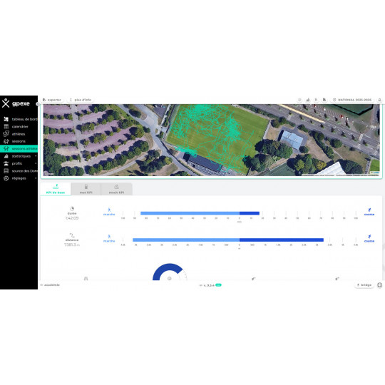 GPS GPexe Uno - Suivi des performances football et sport co