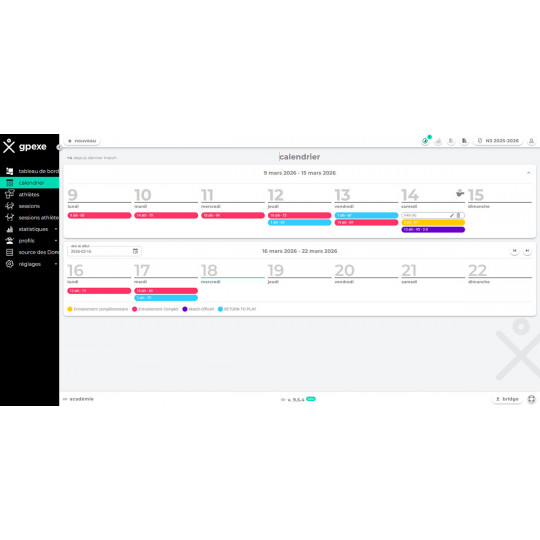 GPS GPexe Uno - Suivi des performances football et sport co