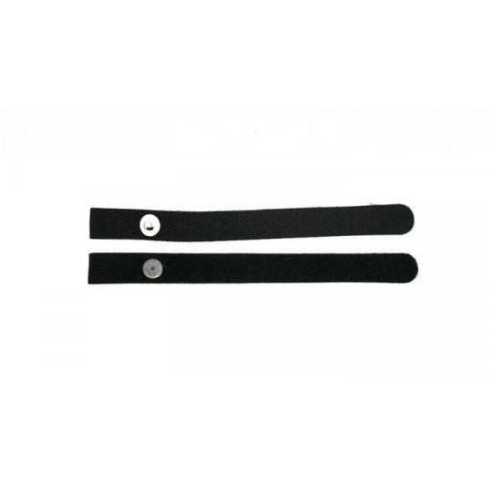 Electrodes non gelifiees reutilisables avec velcro (Pac | Mtraining