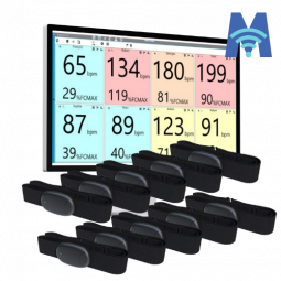 Pack 10 ceintures a Memoire Mooky HR5 avec logiciel Moo | Mtraining