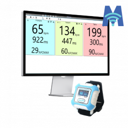 Oxymetre bluetooth avec memoire et logiciel Mooky Light | Mtraining
