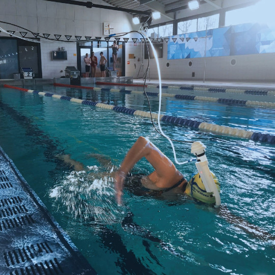 Metaswim CORTEX — Mesure VO2 des nageurs (option Metamax)