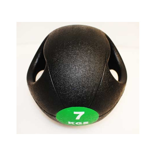 Medecine Ball 7 kg double poignee | Mtraining