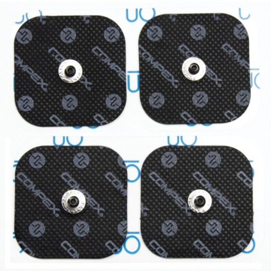 Electrodes Compex carrée 4x4