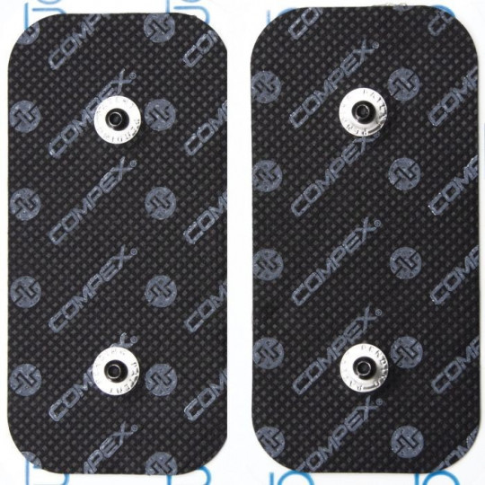 Electrodes Compex rectangulaire 2x2