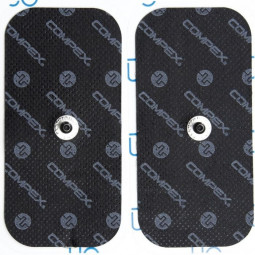 2 Electrodes 5X10 cm 1 Snap central