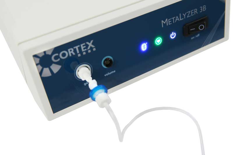 Metalyzer 3B-R3 en situation de test cardio-pulmonaire