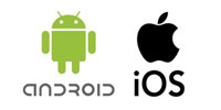 Logo android et iOS